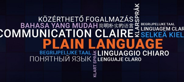 közérthető fogalmazás különböző nyelveken